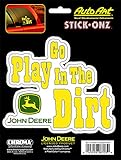 Chroma 8703 John Deere 'Go Play in the Dirt' Stick-Onz Decal