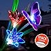 Sunshine Solar Garden Lights Outdoor，Upgraded Version of Solar Stake Lights Multi-Color Changing LED Butterfly Lights for Garden Decorations, Yard Art, Corridors, Streets, Lawns 1 Pack