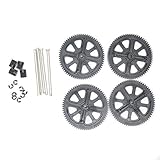 Parrot AR Drone 2.0 & Power Edition Replacement Motor Gears and Shaft / Repair Parts Kit / Upgrade Gears (Black) by Geekria