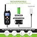 Nycetek Dog Training Collar Dog Shock Collar,2020 Newest Training Collar for Small Medium Large Dogs, Training Collar w/3 Modes Beep Vibration Shock IPX7 Waterproof No Harm for Dogthumb 4