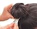 Hyamass 50Pcs Bobby Pins for Women, Spiral Hair Ties Non-Scratch Round Tip French Hair Pins | Secure Hold for Buns & DIY Hairstyles | Hair Accessories for Women (Black)