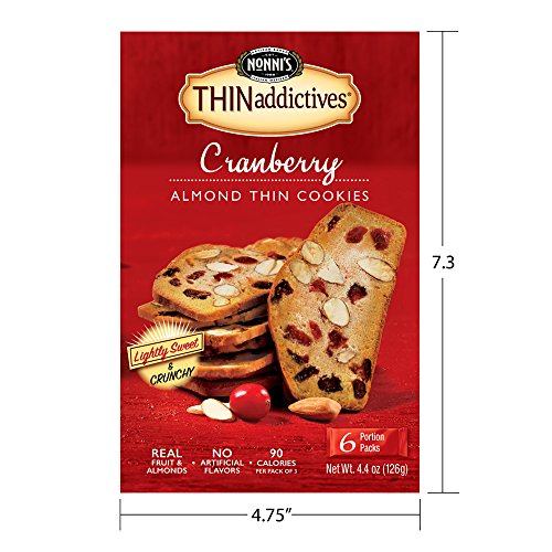 Nonni's THINaddictives Cranberry Almond Cookies - Image 5