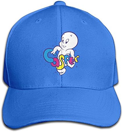 IYaYa New Fashion Cartoons Casper Adjustable Peaked Cap Hats RoyalBlue