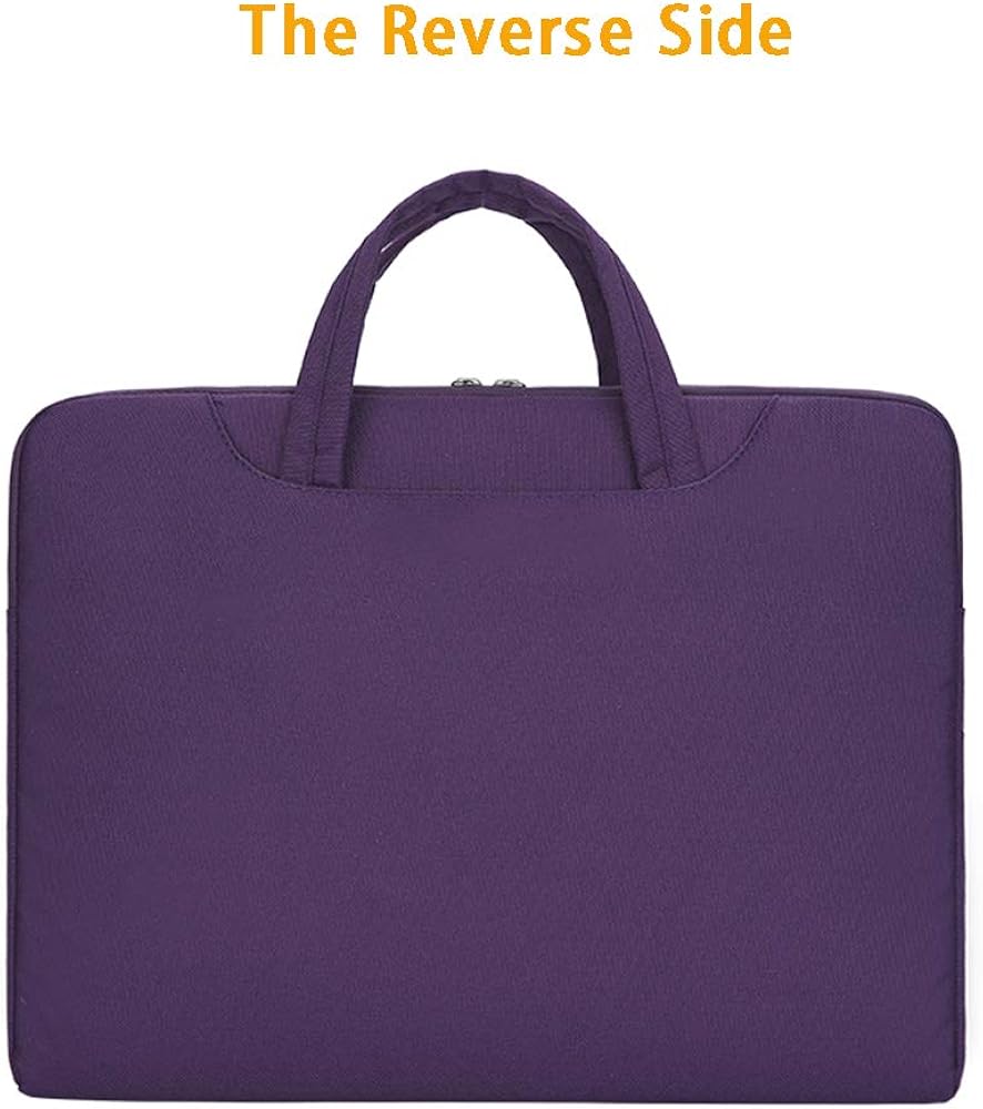 CROMI Laptop Case, Slim Briefcase Commuter Bag Business Sleeve Carrying Handle Bag Nylon Notebook Shoulder Messenger Bag: Clothing