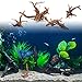 Kathson 1pcs Tree Trunk Driftwood Aquarium Fish Tank Plant Wood Decoration Ornament (L)