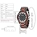 Bymax Men Wooden Watch Analog Quartz Lightweight Handmade Casual Sports Wood Wrist Watches