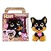 Rescue Runts Shepherd Plush Dog, Black/Brown