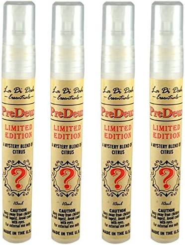 PreDeux Poo Spray-Before You Go Toilet Spray-Travel Spray-4 Pack-Limited Edition