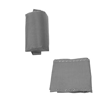 Prettyia Grey Universal Replacement Headrest Head Cushion