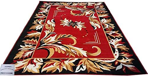 Carpet for Center Table & Living Room 150X200 CM(5X7 FEET) Black Multi