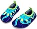 Giotto Kids Swim Water Shoes Quick Dry Non-Slip For Boys & Girls, Blue, 22-23