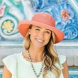 Wallaroo Hat Company Women's Victoria Sun Hat - Ultra-Lightweight, Packable, Modern Style, Designed in Australia.