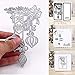 CANAFA Metal Cutting Dies Stencils Scrapbooking Embossing DIY Crafts (D)