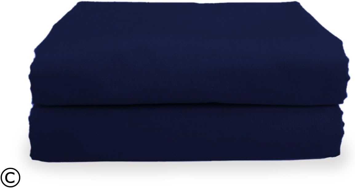 PAIR OF PILLOW CASES SET 65CMX65CMNAVY Amazon.co.uk Kitchen & Home