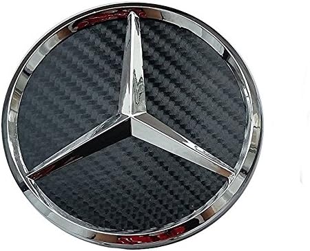 4 Mercedes Logo Wheel Centre Caps, 75 mm, Alloy – Class A, B, C, E, CLK, GL, M, ML, SLK