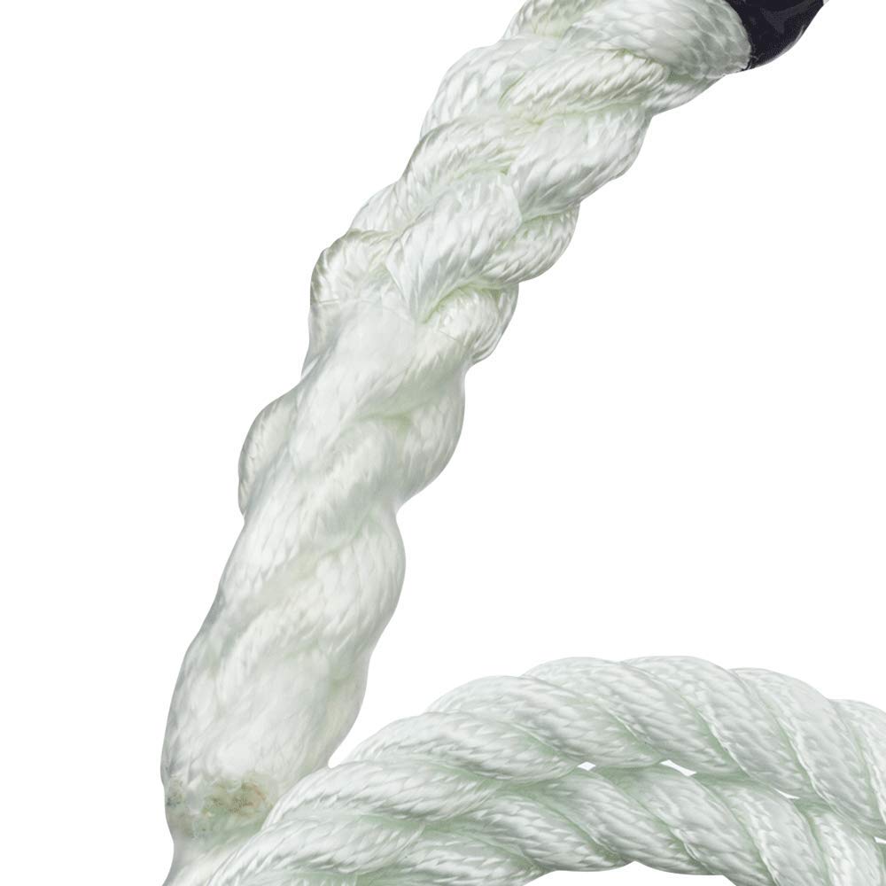 Peakworks Fall Protection Restraint Lanyard with Rope and 2 Snap Hooks, 3 ft. Length, White, V8151003: Industrial & Scientific