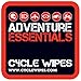 12 Soapy Wet Wipes In Re-sealable Pack. Easily Clean Your Motorcycle Helmet, Visor, Face Shield, Lights, Bike and Hands. Size 8in x 4.5in. Safe, Gentle
