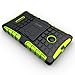 Microsoft Nokia Lumia 435 Case - Tough Rugged Dual Layer Protective Case with Kickstand for Microsoft Nokia Lumia 435 - Green