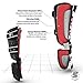 RDX Shin Guards for Kickboxing, Muay Thai, MMA Fighting and Training, Cowhide Leather Instep Leg Protector Foam Pads for Sparring, Martial Arts, Protective Gear for BJJ and Boxing