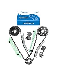 eccpp tk6046 W Juego de sincronización de cadena para 97 07 ford E150 F150 F250 Explorer Expediton 4,6 281 Cid Windsor Juego de cadena de distribución (accesorio de marca)