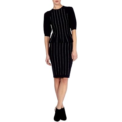 Karen Millen New Blue White Stripe BNWT 140 Tunisia | Ubuy