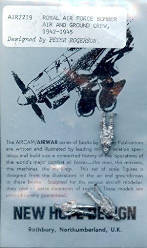 New Hope Design 1:72 RAF Bomber Air &amp; Ground Crew 1942-45 Figure Kit #AIR7219