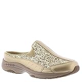 Easy Spirit Travel Time Women's Slip On 7.5 C/D US Light Gold-Glitter