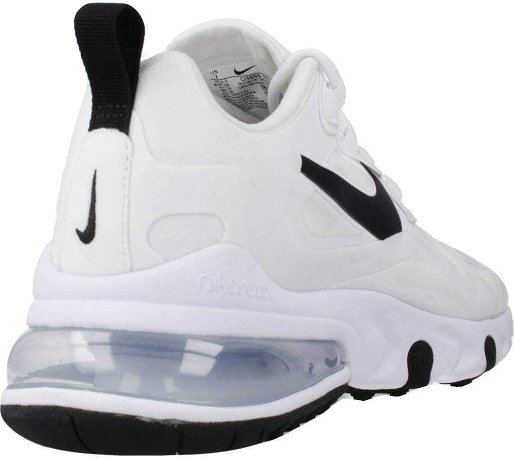 Amazon Com Nike Women S W Air Max 270 React Running Shoe White Black 5 Uk Road Running Amazon Com Nike Women S W Air Max 270 React Running Shoe White Black 5 Uk Road Running