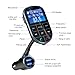 Bluetooth FM Transmitter for Car, Wonsidary Wireless Vehicle Bluetooth Audio Receiver Adapter with 2 USB Ports, Hand-Free Calling, Aux Input/Output, 1.4′ LCD Displaythumb 1