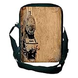 Customizable One Shoulder Small Satchel Steam
