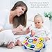 HOMOFY Baby Toys Musical Learning Table 6 Months up-Early Education Music Activity Center Game Table Toddlers,Infant,Kids Toys for 1 2 3 Years Old Boys & Girls- Lighting & Sound (New Gifts)