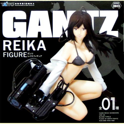 Ganz Reika GANTZ REIKA FIGURE Pretty Battle anime weapon Z-GUN Figure Toy Prize Taito (Poster with bonus )