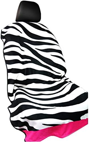 Y 40 THIEVES Protect Car Seat, Quick-Dry Microfiber Towel Seat Cover, Protect Seat After Working Out, 1 Count, 59''x30'', Zebra Black