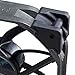 Fractal Design Venturi HF-12 Black - Computer Fan - Silent Fan - High Airflow - Long Life Time - FDB-Bearings - Aerodynamically Shaped Struts – 12v - 120 mm - Black (Single)