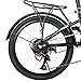 Folding Bike for Adults Men and Women 7 Speed Lightweight Mini Folding Bike with V Brake (with Rear Rack)thumb 2