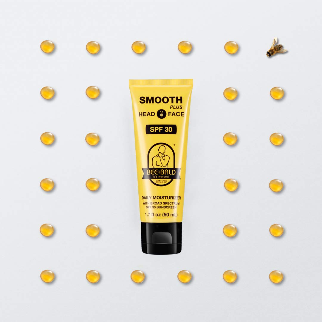 bee bald smooth plus daily moisturizer