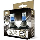 GE Megalight Ultra H11 +130% Light Car Headlight Bulbs (Twin) 53110XNU