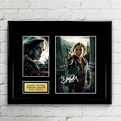 Amazoncom Emma Watson Hermione Granger Harry Potter Signed