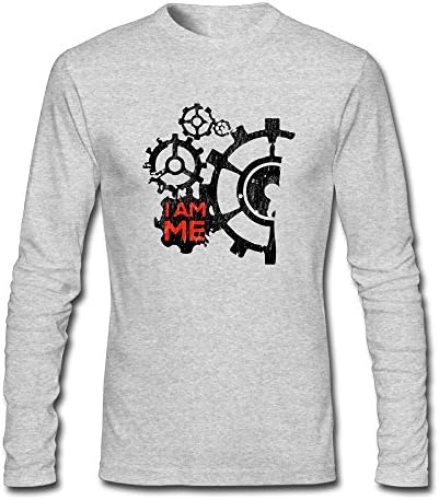 QEDS I Am A Mechanical Engineer Men Long Sleeve Round Neck Cotton T-Shirt Top Christmas Gift XL