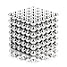 RAINBEAN Magic Sculpture Toys 216 Pcs Magnets Building Blocks Magnetic Fidget Cube for Intelligence Learning Development and Creative Educational Toy, Office Desk Toy & Stress Relief, 5MM