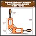 HORUSDY Quick-Jaw Right Angle 90 Degree Corner Clamp for Welding, Wood-working, Photo Framing - Best Unique Tool Gift for Men