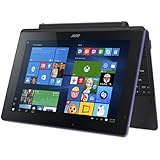 Acer Aspire Switch 10E SW3-016-14NH ( Intel Atom x5-Z8300, 32 GB eMMC,  2 GB Memory, Windows 10 Home ) Peri Purple