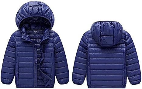 Wxian Kids Lightweight Outwear Hooded Down Puffer Coats