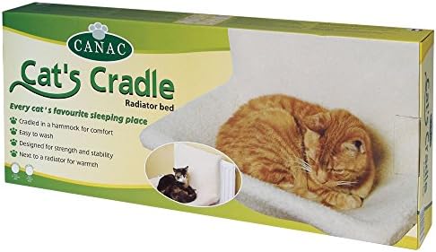 Canac Cats Cradle Radiator Bed Cover (One Size) (White)