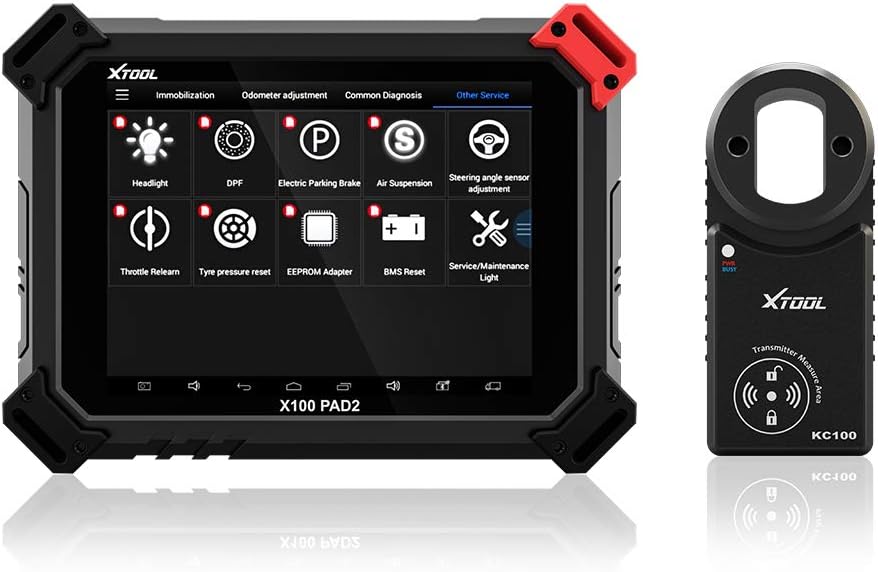 Epb Remote Control XTOOL X100 Pad2 Pro Car OBDII Diagnostic Tool Auto Key Programmer Code ...