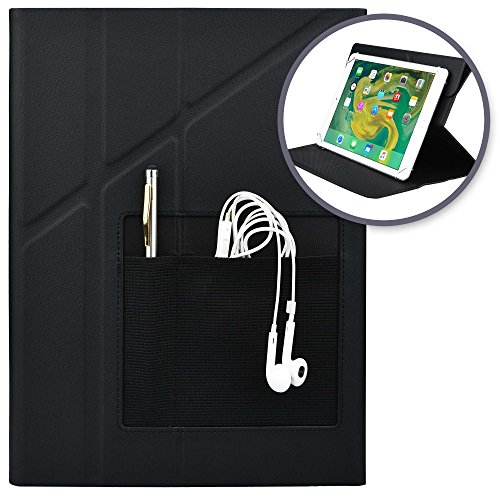 Acer Iconia Tab A500 A510 A511 A700 A701 case, [NEW] COOPER ROTATING 360 Degree Protective Slim Cover Drop Shock Proof Carry Carrying Smart Swivel Holder Folio with Stand, Pocket, Card Slots (Black)