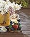 Gardening Gnome Solar Statue 3.75x3.5x7.25
