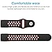 QIBOX Compatible with Charge 4 / Charge 3 Bands, Sports Silicone Replacement Women Men Bands Breathable Soft Strap Bracelet Accessories Compatible Charge 3 SE Fitness Activity Tracker Small Large