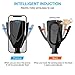 Wireless Car Charger Mount, MANCASSY Auto Clamping 10W/7.5W Qi Fast Charging Car Mount, Windshield Dashboard Air Vent Phone Holder, USB C Charger Compatible with iPhone Xs Max XR X 8 Plus, Samsung S10