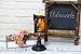 Eldnacele Halloween Snow Globe Candles Lighted Lamp, Battery Operated Spooky Spinning Water Glittering Tornado Candles Flameless Candles Table Centerpiece for Halloween Celebration Parties(Castle)